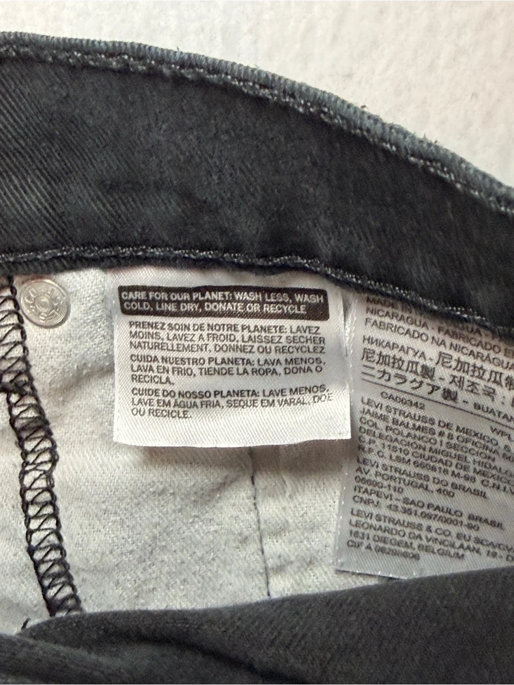 510 Levi’s Men's Slim Black Jeans 29x32